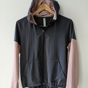 Vuori Stonesteps Windbreaker Jacket Charcoal  XS